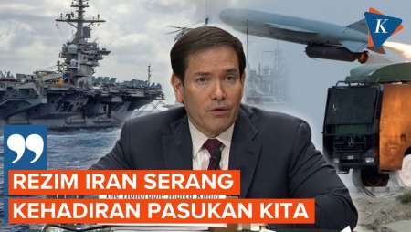 Bela AS Masuk Timur Tengah, Menlu Rubio Tuduh Iran Serang Pasukan