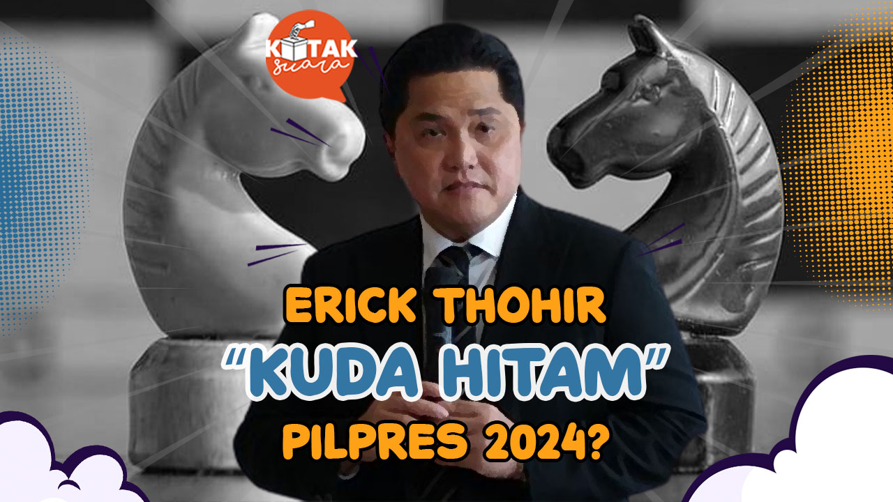 Erick Thohir Kuda Hitam 2024, Manuvernya Mulai Dilirik Sejumlah Partai Politik