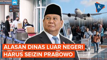 Tak Bisa Asal Berangkat! Alasan Pejabat Dinas ke Luar Negeri Harus Seizin Prabowo