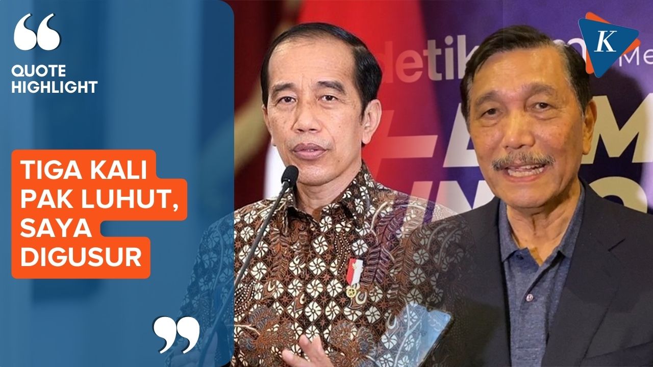 Luhut Cerita Jokowi Pernah Alami Penggusuran di Bantaran Kali Solo