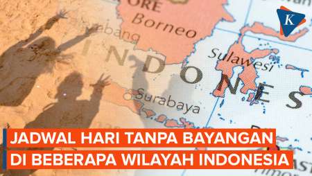 Hari Tanpa Bayangan Hadir di Jawa, Catat Jadwalnya!