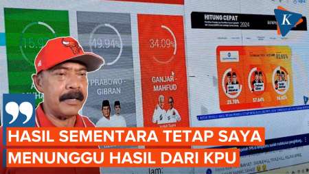 Suara Prabowo-Gibran Unggul di Kandang Banteng Solo, FX Rudy: Saya Menunggu Hasil dari KPU