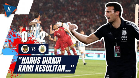 Pesan Lionel Scaloni Untuk Timnas Indonesia: Maju Terus!