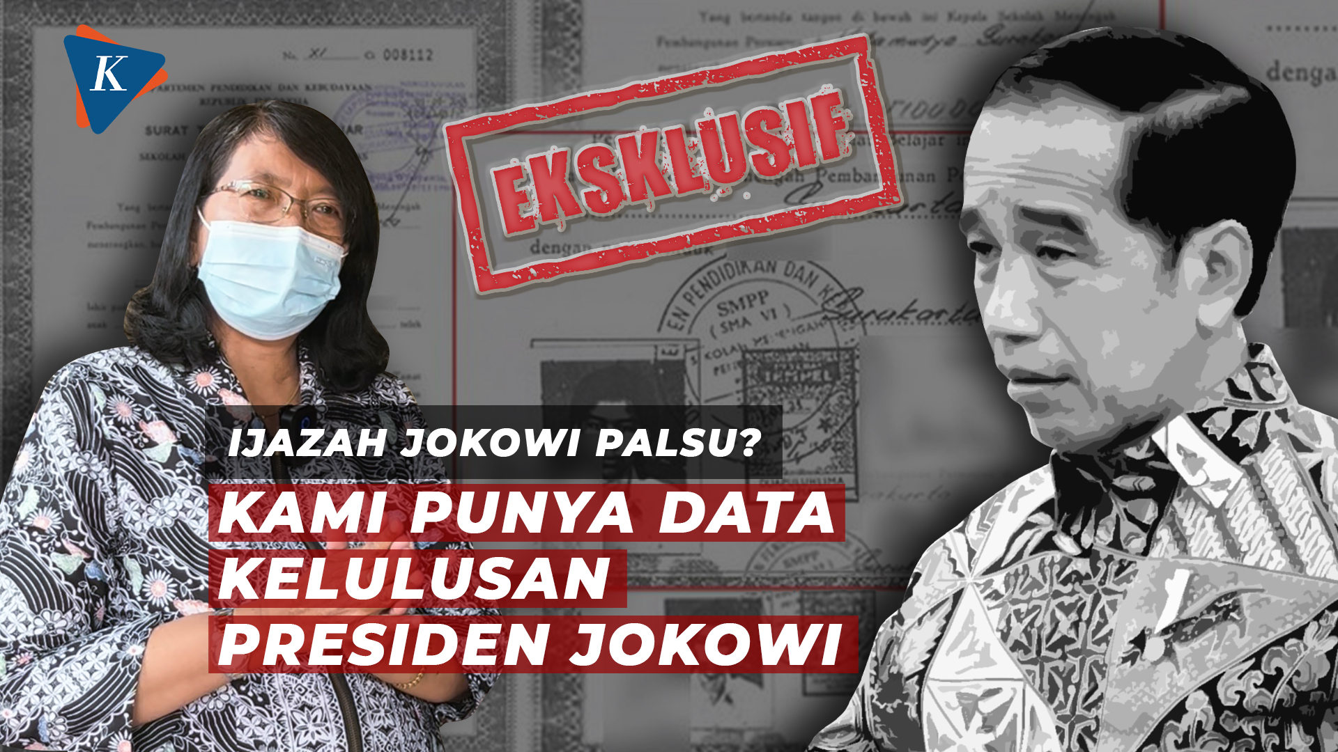Kepala SDN 111 Tirtoyoso Tunjukkan Bukti Kelulusan Presiden Jokowi