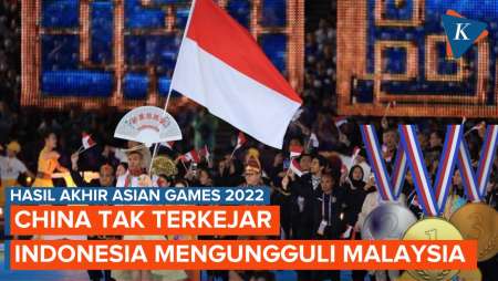 Klasemen Akhir Asian Games 2022: Gagal Capai Target, Indonesia Finis…