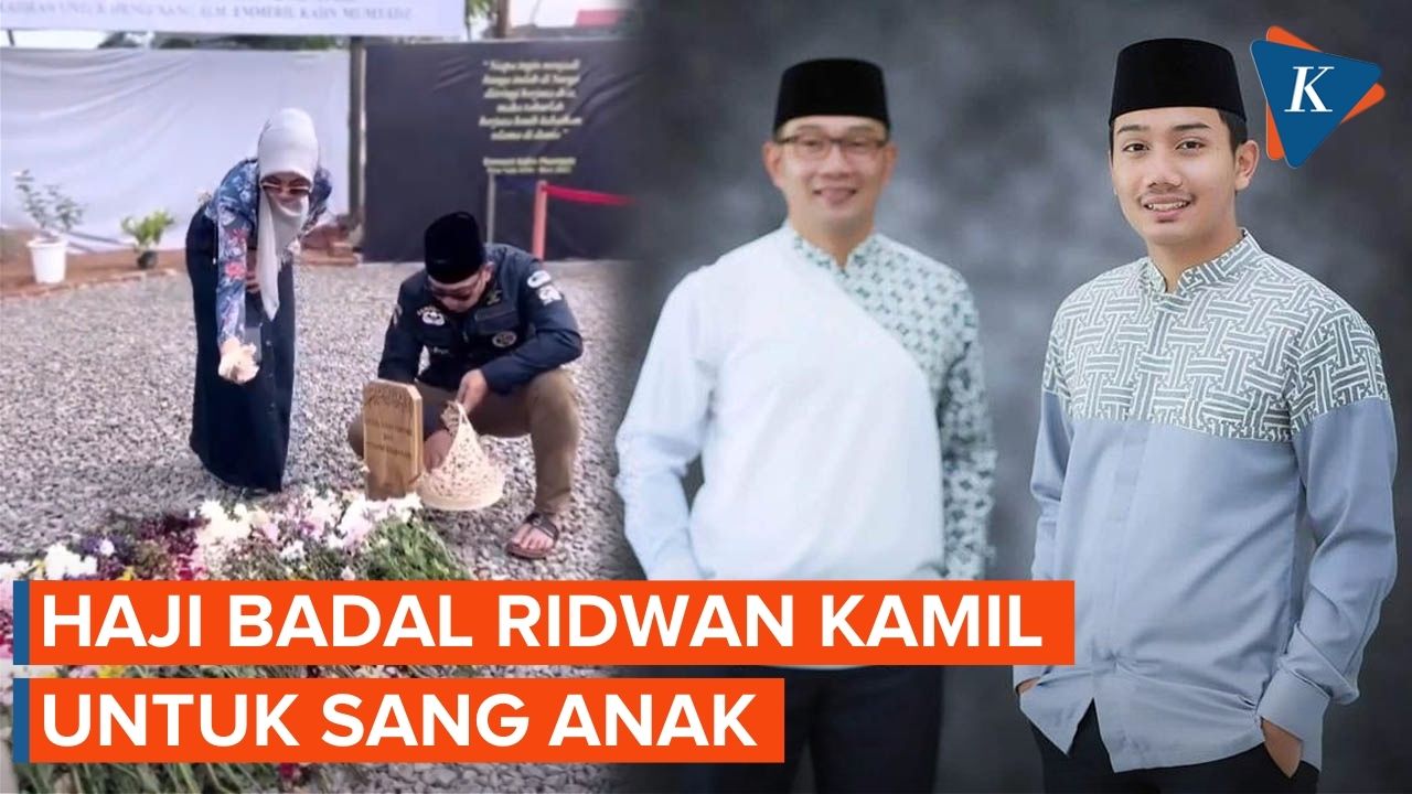 Ridwan Kamil Hajikan Almarhum Eril Kahn Mumtadz