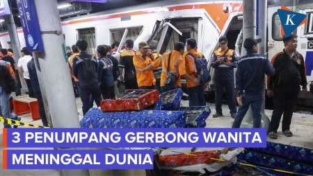 Tiga Penumpang KRL Tewas Usai Gerbong Wanita Ditabrak KA Argo Bromo Anggrek