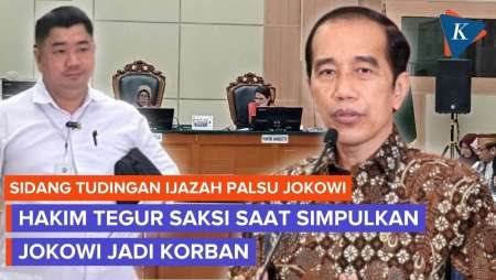 Saksi Simpulkan Jokowi Korban Di Sidang Dokter Tifa, Langsung Ditegur Hakim