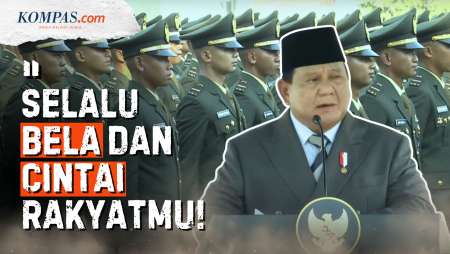 [FULL] Di Hadapan 2.000 Perwira TNI-Polri, Prabowo: Bela dan Cintai Rakyatmu!