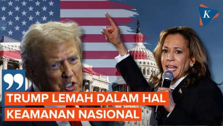 Debat Panas Pilpres AS, Kamala Sebut Trump Lemah soal Keamanan Nasional