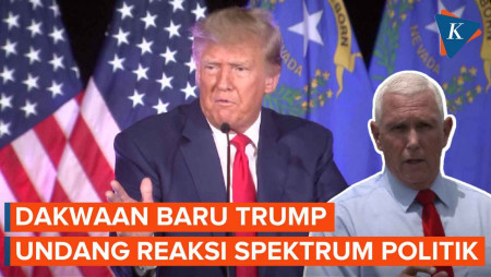 Reaksi Pejabat AS soal Trump Didakwa Kasus Upaya Pembatalan Hasil Pilpres 2020