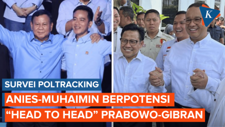 Anies-Muhaimin dan Prabowo-Gibran Berpotensi Berhadapan di Putaran Kedua Pilpres 2024