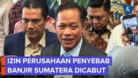 Menteri LH Cabut Semua Izin Lingkungan Perusahaan Terkait Banjir Sumatera