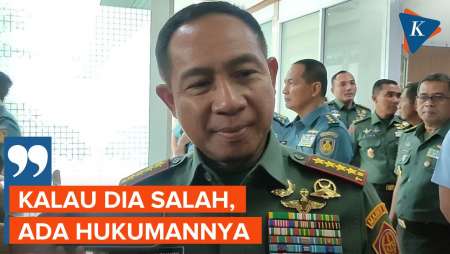 Panglima TNI Akan Sanksi Prajurit yang Terlibat Judi Online