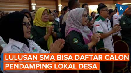 Kemendes Buka Lowongan untuk Lulusan SMA, Jadi Calon Pendamping Lokal Desa