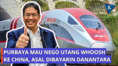 Purbaya Bersedia Ikut Nego Utang Whoosh Ke China, Asal Dibayari Danantara