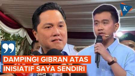 Tiba di Rumah Prabowo, Erick Thohir: Saya Bakal Dampingi Gibran di Debat Kedua Cawapres