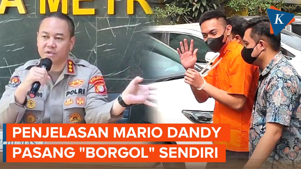 Polisi Beri Klarifikasi Secara Rinci Terkait Momen Mario Dandy Terlihat Pasang 