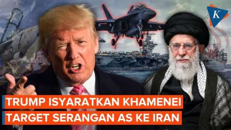 Trump "Blak-blakan" Targetkan Pemimpin Iran Dalam Serangan AS Ke Teheran