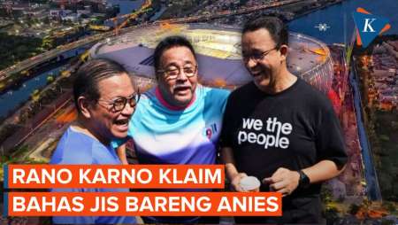 Rano Karno Klaim Bertemu Anies Bahas soal JIS