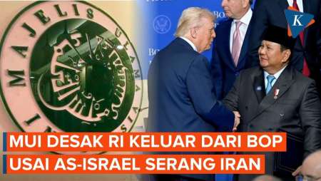 MUI Desak RI Keluar dari Board of Peace Usai Serangan AS-Israel ke Iran