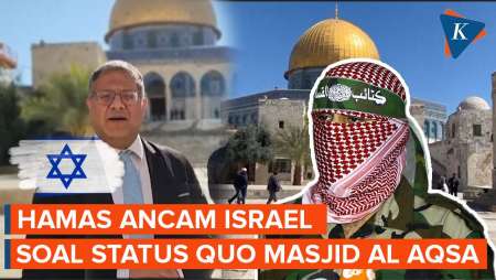 Hamas Ancam Israel usai Menterinya Perbolehkan Umat Yahudi Berdoa di Masjid Al Aqsa