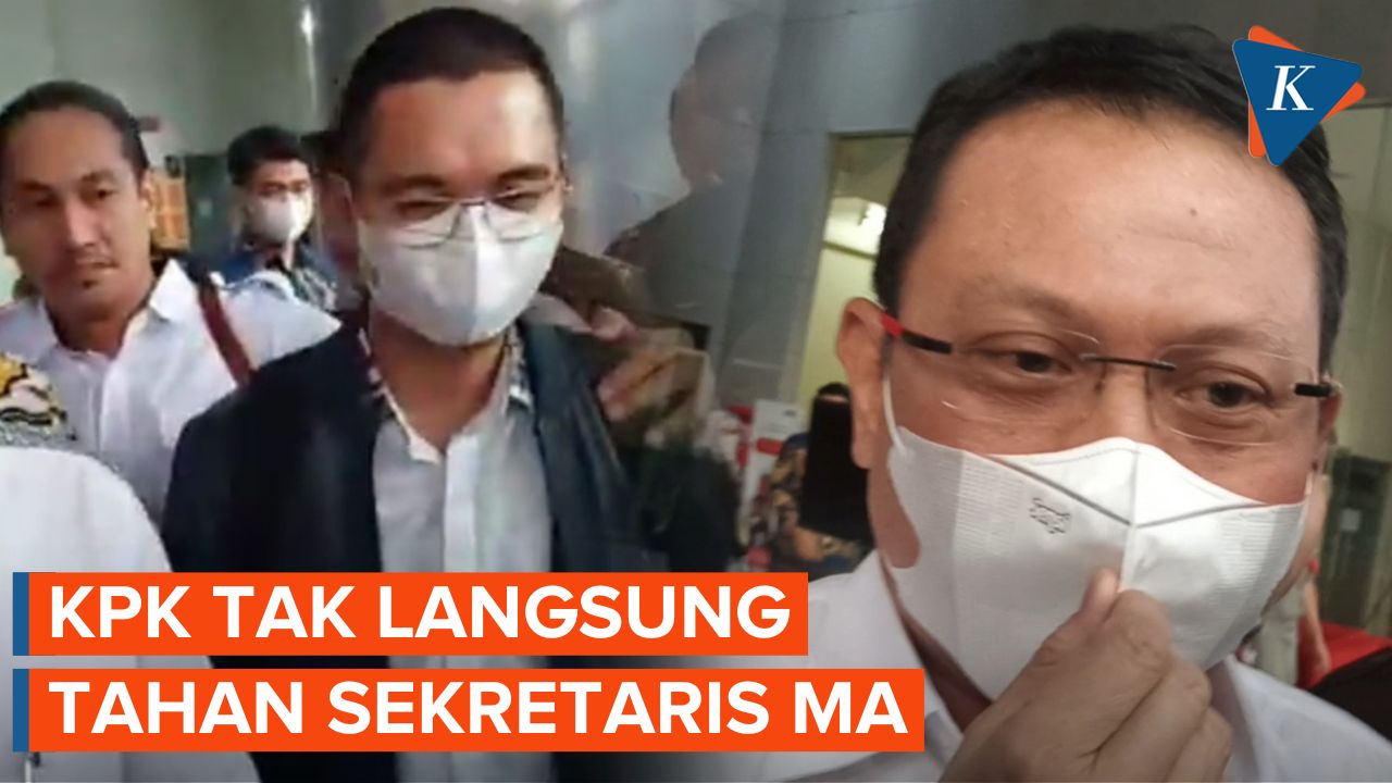 Sekretaris MA dan Eks Komisaris PT Wika Beton Tak Langsung Ditahan Usai Diperiksa KPK