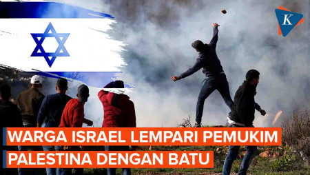 Israel Serang Lagi Warga Palestina di Tepi Barat