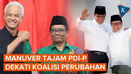 Manuver Tajam PDI-P, Dekati Koalisi Perubahan Usai Berseberangan dengan Jokowi
