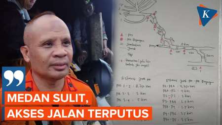 Seperti Ini Peta Lokasi Longsor Tambang Emas di Gorontalo 