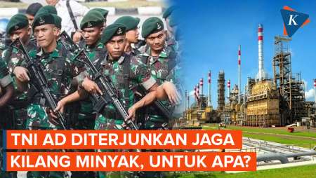 TNI AD Jaga Kilang Minyak, Menhan: Bagian Operasi Militer Selain Perang