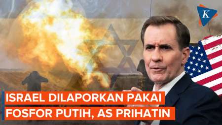 AS Prihatin atas Laporan bahwa Israel Gunakan Amunisi Fosfor Putih