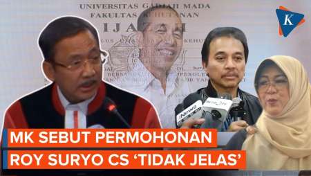 Mahkamah Konstitusi Sebut Permohonan Roy Suryo Cs Tidak Jelas
