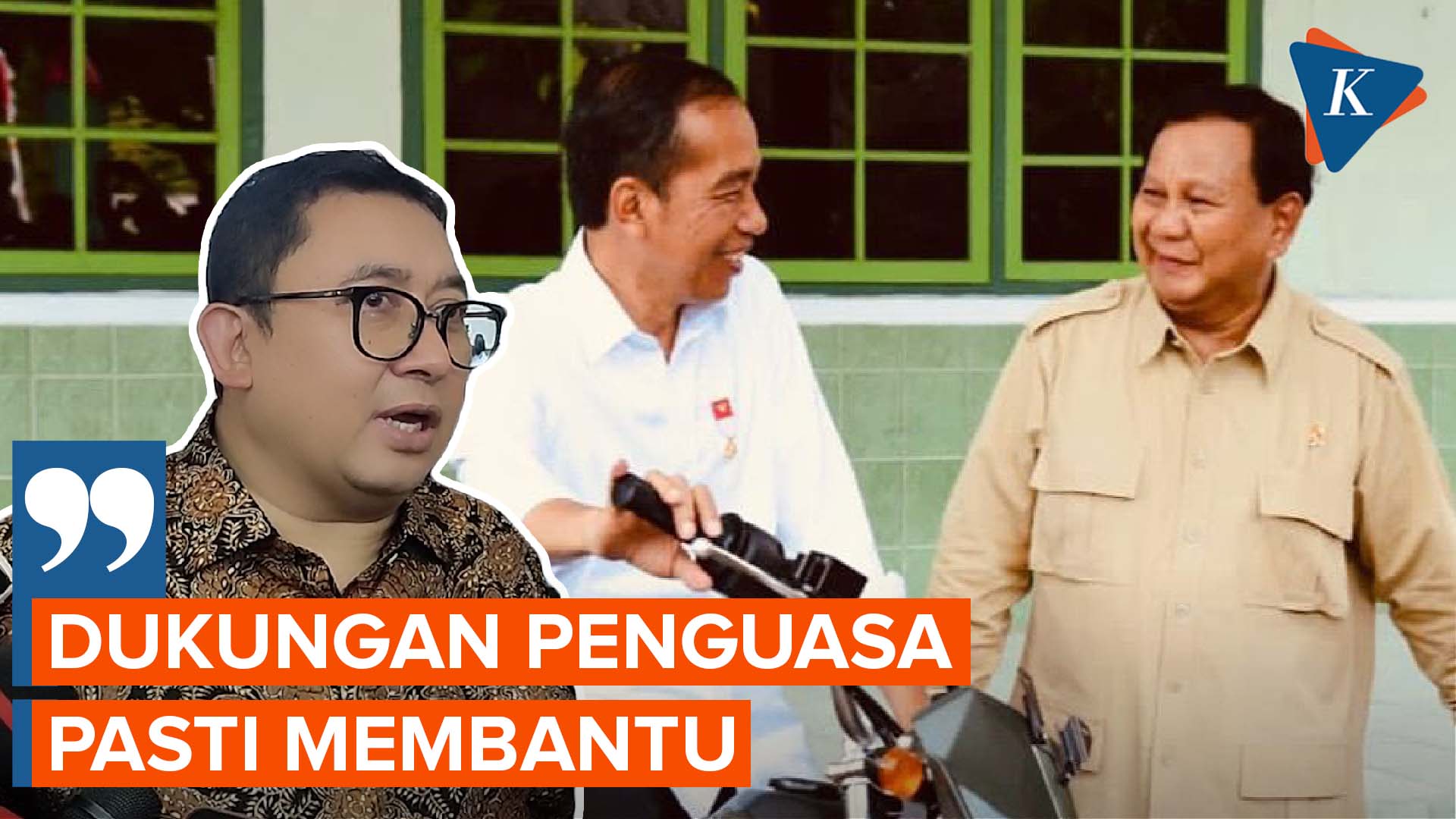 Fadli Zon Nilai Positif Sinyal Dukungan Jokowi untuk Prabowo di Pemilu 2024