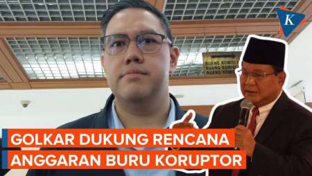 Prabowo Siapkan Anggaran Khusus Buru Koruptor, Golkar: Ide Luar Biasa