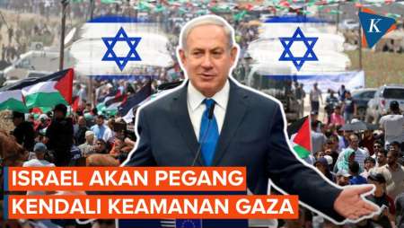 Netanyahu Janji Israel Akan Kendalikan Keamanan di Gaza Usai Perang