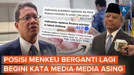 Reshuffle Menkeu dari Purbaya ke Suahasil Disorot Media-media Asing, Apa Katanya?