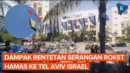 Hamas Luncurkan Roket ke Tel Aviv Israel, Apa Dampaknya?