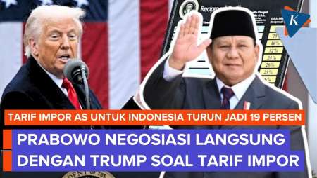 Trump Pangkas Tarif Impor RI Jadi 19 Persen, Istana: Hasil Negosiasi Langsung Presiden