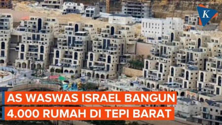 AS Khawatir soal Rencana Israel Bangun 4.000 Rumah di Tepi Barat