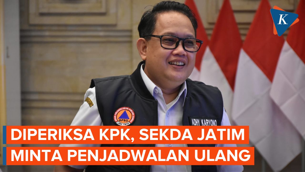 Sekda Jawa Timur Berhalangan Hadir Saat Diperiksa KPK