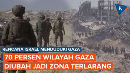 Israel Usir Warga dan Ubah 70 Persen Wilayah Gaza Jadi Zona Terlarang