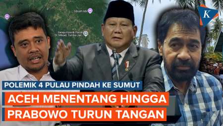 Polemik 4 Pulau: Aceh Menentang, Sumut Bertahan, Prabowo Turun Tangan