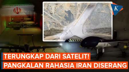 Terungkap! Jejak Serangan Di Pangkalan Rahasia Iran Terlihat Dari Satelit