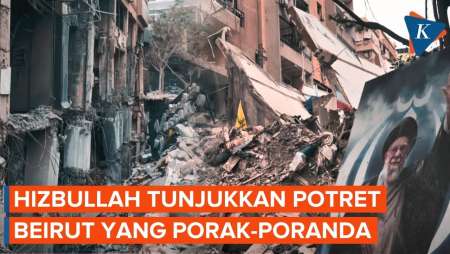 Hizbullah Ajak Jurnalis Saksikan Kehancuran Beirut, Klaim Israel Langgar Gencatan Senjata