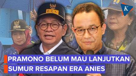 Pramono Belum Berencana Buka Sumur Resapan Baru