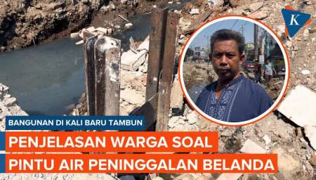Pintu Air Kali Baru Tambun Viral di Medsos, Ini Tanggapan Warga