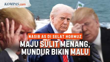 AS Bisa Malu, Trump Mau "Cuci Tangan" Akhiri Perang Di Iran Tanpa Buka Selat Hormuz