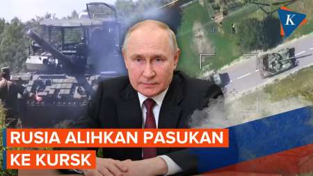 Rusia Kelimpungan, Mulai Alihkan Pasukan dari Ukraina ke Kursk