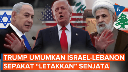 Trump Sebut Israel-Lebanon Sepakat Gencatan, Netanyahu Bilang Belum Pasti